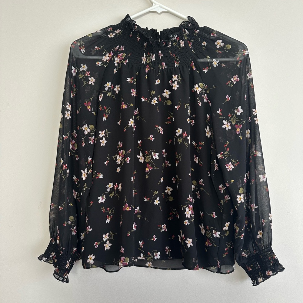 Madewell Floral Blouse